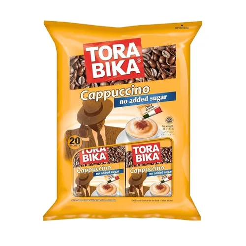 Torabika Cappaccino no sugar added 20 Sachet or Single Sachet