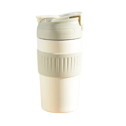 510ml Twin Sip Insulated coffee Tumbler - Gray