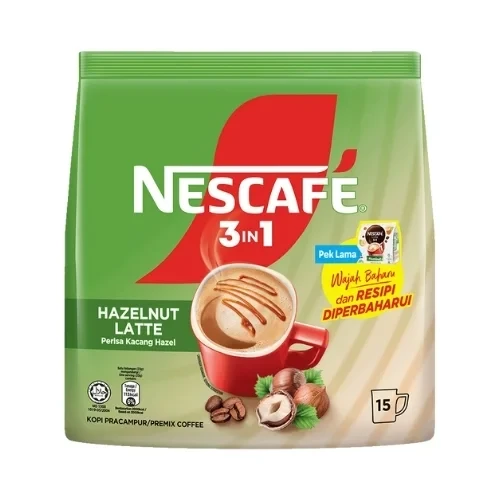 Nescafe Hazelnut Latte Full/Siingle