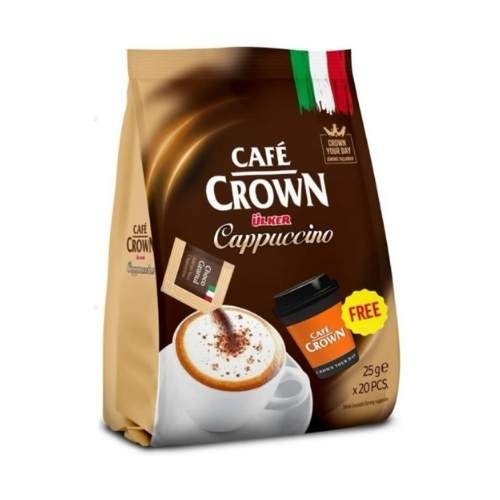 Cafe CRown Cappuccino Sugar Added - 24 Sticks | Buy Online in Bangladesh