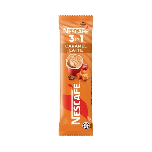 Nescafé 3 in 1 Caramel Latte 15 Sticks - Malaysia