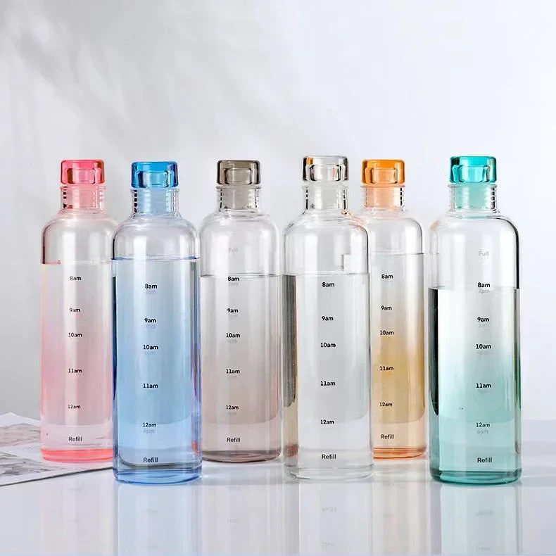 Premium High Borosilicate Glass Water Bottle - 500ml | BPA-Free, Leak-Proof & Eco-Friendly
